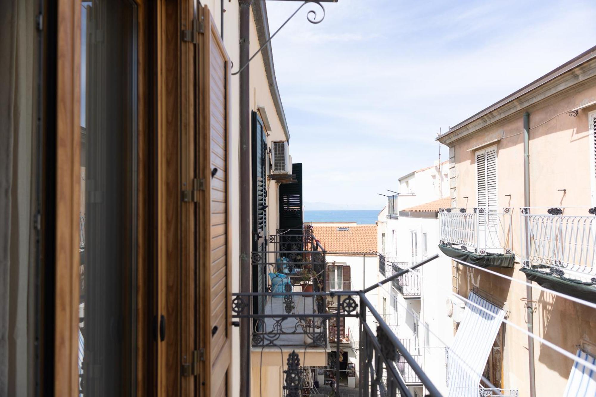 Cortile Gioeni Apartment Cefalù Eksteriør bilde